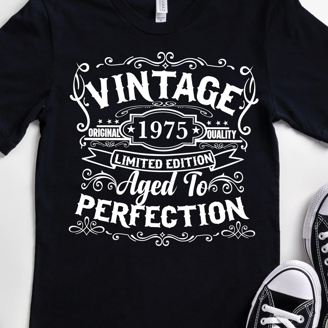 Majica rojstni dan Vintage [letnica] – Aged to Perfection