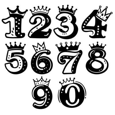 Rojstnodnevna majica s številko in imenom