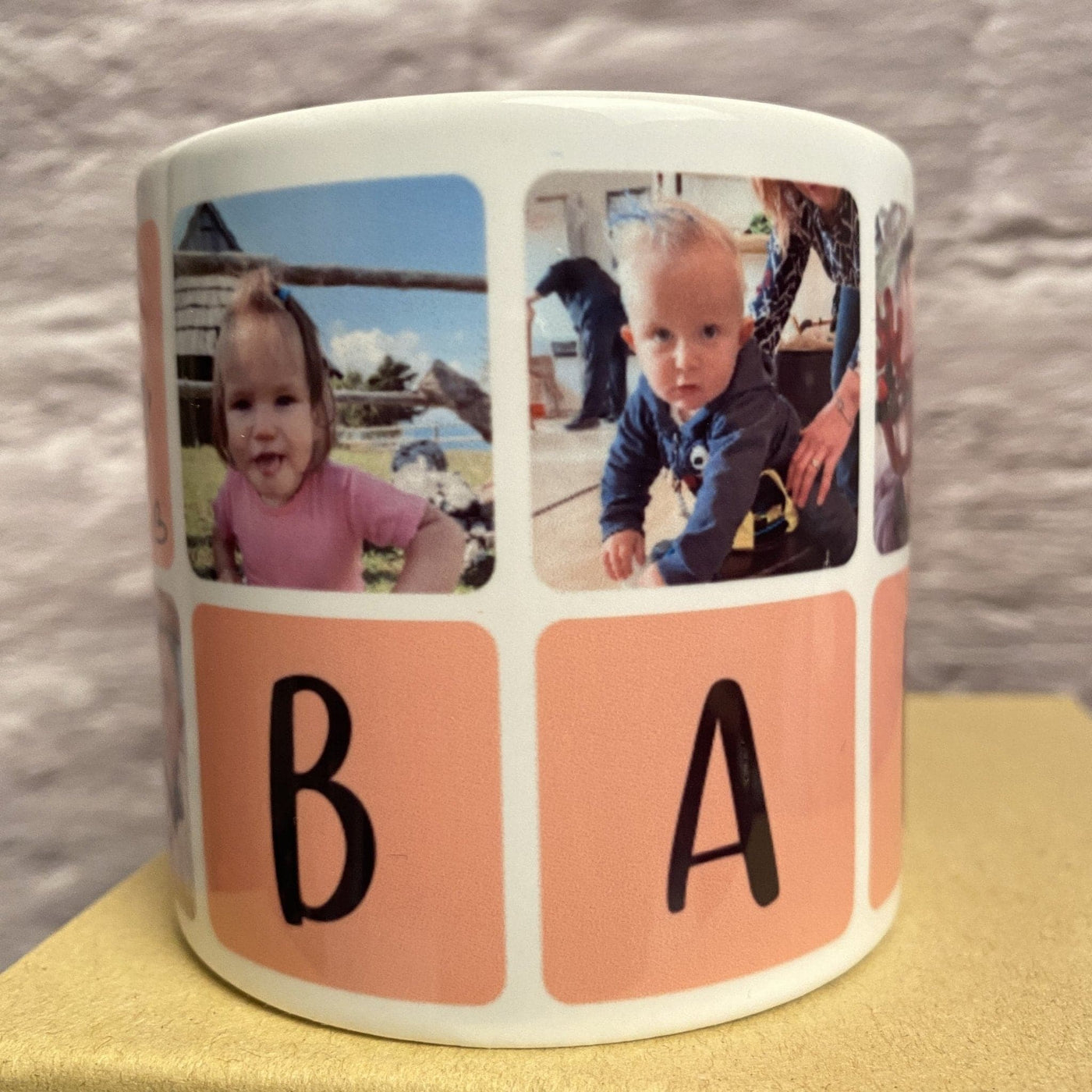 Mala (170ml) keramična skodelica z fotografijami in napisom - BIBA.si spletna trgovina